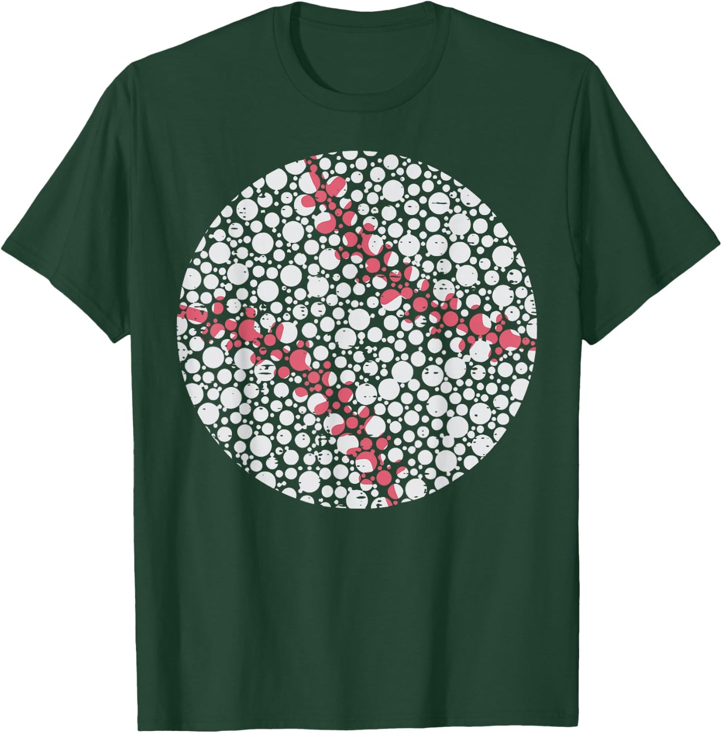 Dot Art Baseball Polka Dots Boys Kid Youth Men T-Shirt - T-Shirt | Forest