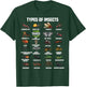 Funny Entomology Designs Women Bug Collectors Lovers T-Shirt - T-Shirt | Forest