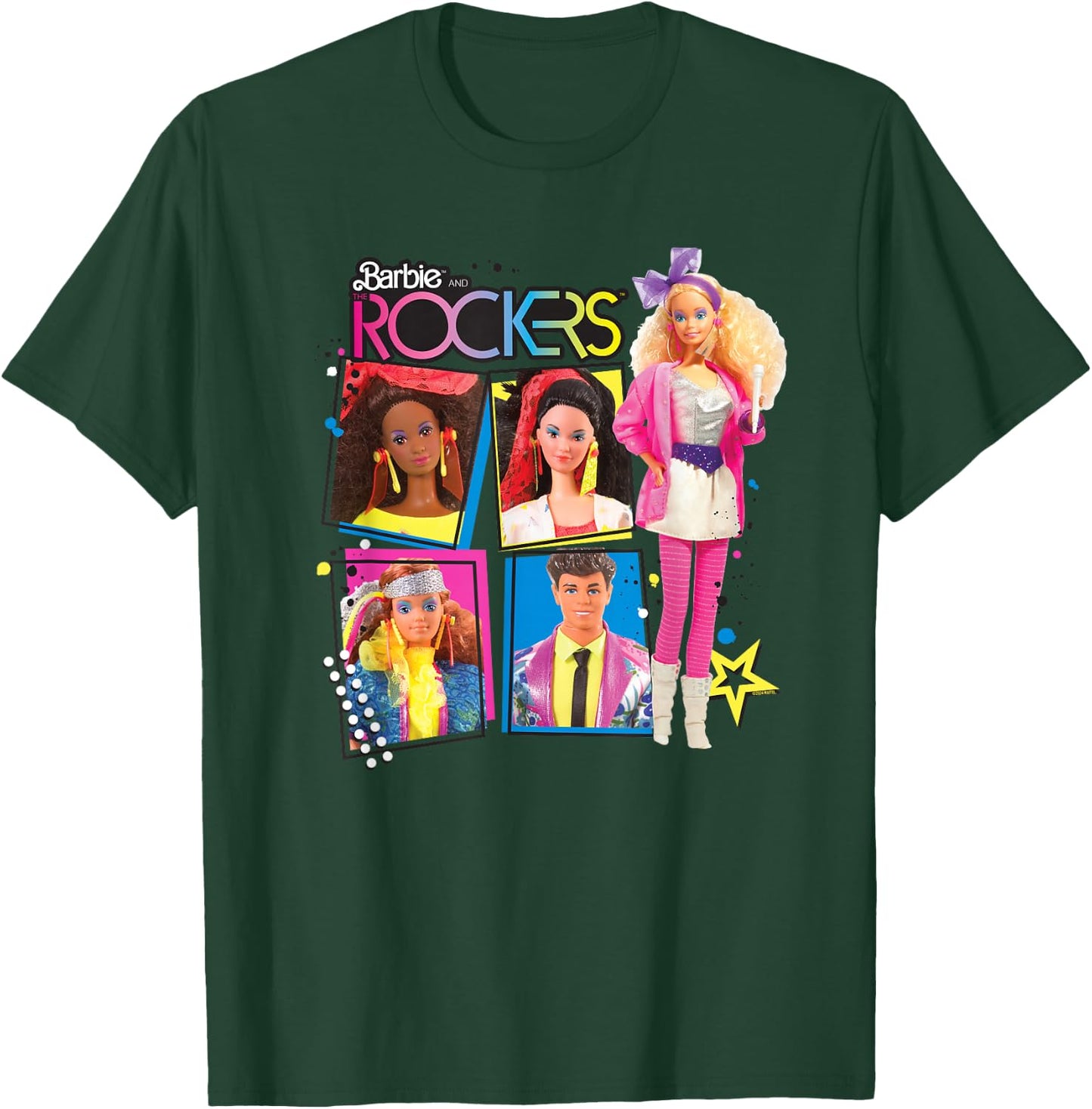 Barbie - Barbie and the Rockers T-Shirt - T-Shirt | Forest