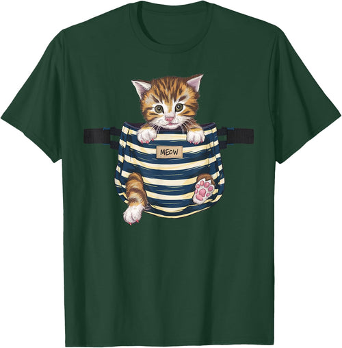 Cat Pocket Cute Kitten Gifts For Cat Lover Cat Mom Cat Dad Women Kids