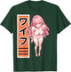 Vibrant Anime Girl Waifu Kawaii Design for Manga and Otaku T-Shirt - T-Shirt | Forest