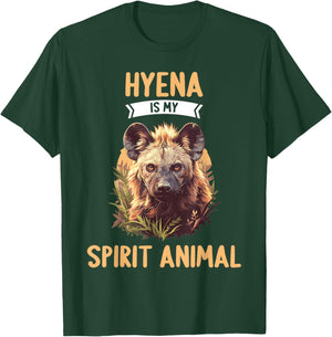Hyena is my spirit animal. Hyenas Hyena T-Shirt - T-Shirt | Forest