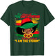 Proud Black African American Ladies Black History Month T-Shirt - T-Shirt | Forest