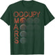 Occupy Mars Shirt Space Planet Science Vintage Astronomy T-Shirt - T-Shirt | Forest