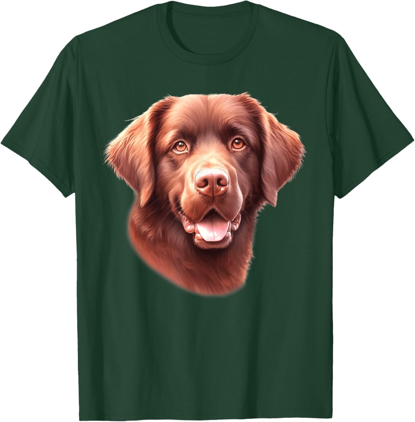 Chesapeake Bay Retriever Dog Portrait T-Shirt - T-Shirt | Forest