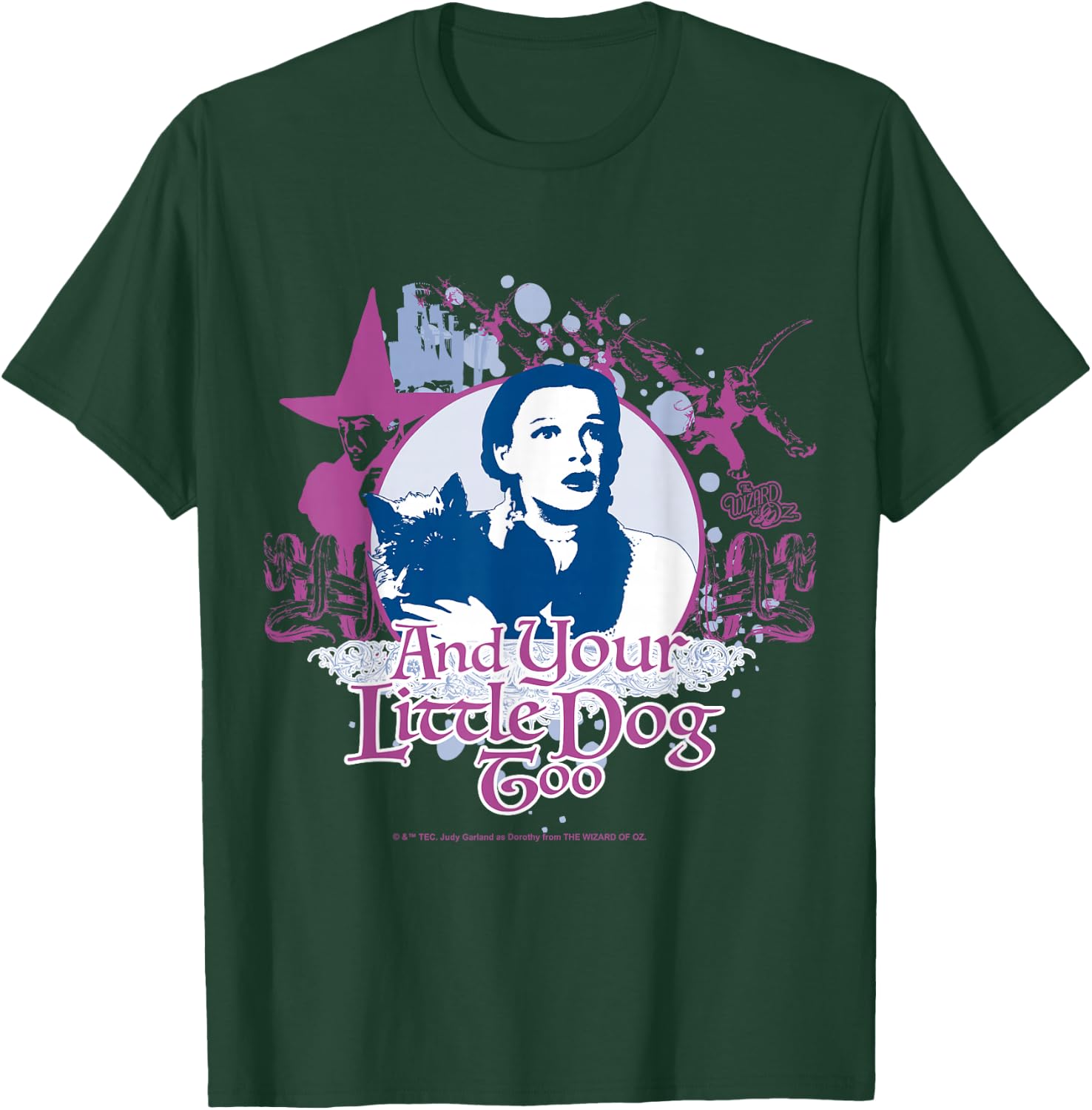 The Wizard Of Oz - Wicked Witch Of The West Dorothy Toto T-Shirt - T-Shirt | Forest