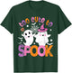 Kawaii Halloween Ghost Costume Too Cute To Spook Girl Kids T-Shirt - T-Shirt | Forest