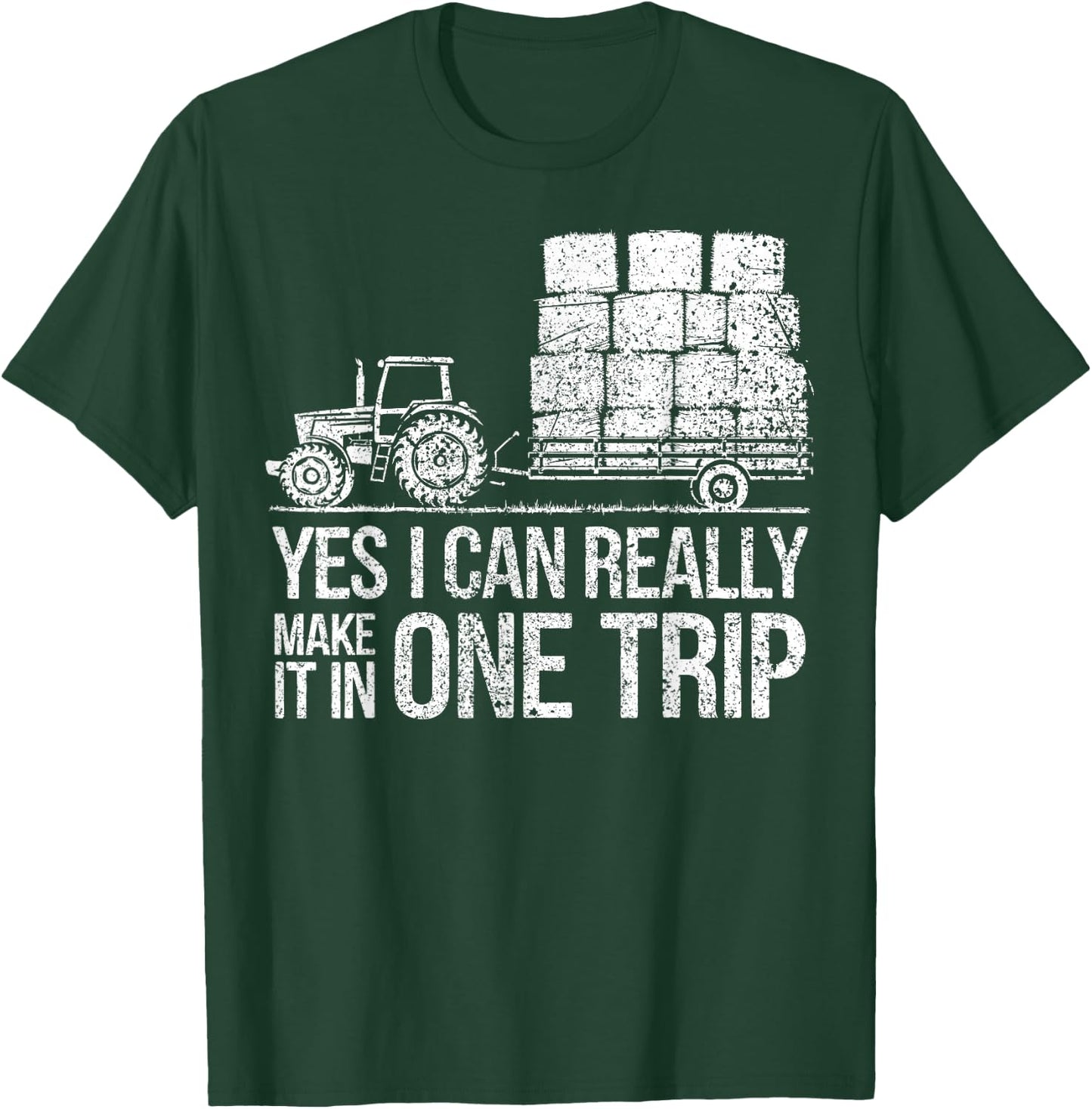 Farm Humor Hay Season Farmer T-Shirt - T-Shirt | Forest