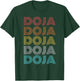 Doja Shirt Vintage Retro Apparel -Adult Retro Black Small Short Sleeve T-Shirt - T-Shirt | Forest