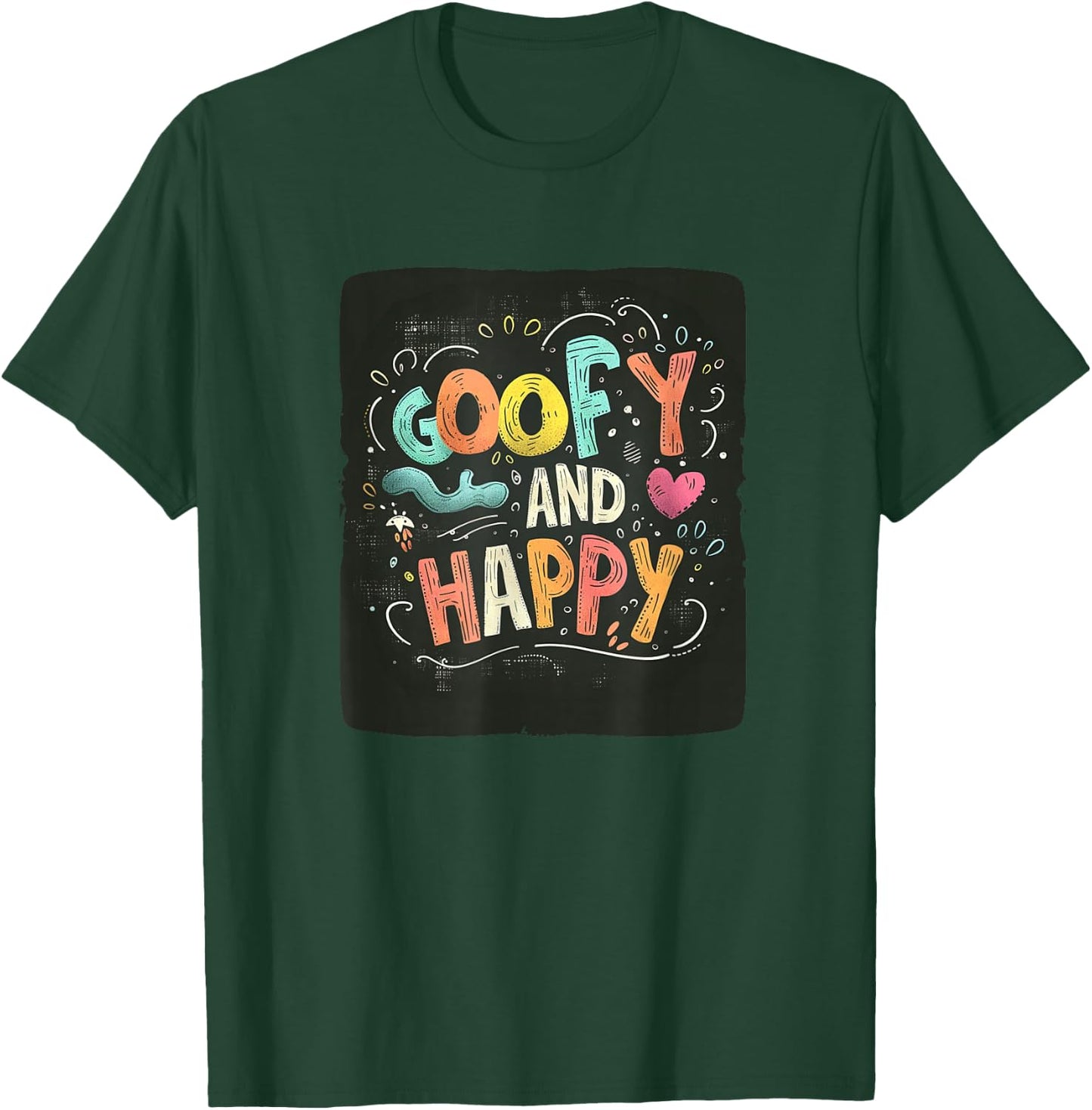 Cool Goofy and Happy Speech Costume for Adults and Kids T-Shirt - T-Shirt | Forest