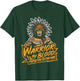 Kanaka Maoli Warrior Native Hawaiian Islands Hawaii Flag T-Shirt - T-Shirt | Forest