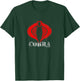 G.I. Joe A Real American Hero Cobra Command Dripping Logo T-Shirt - T-Shirt | Forest
