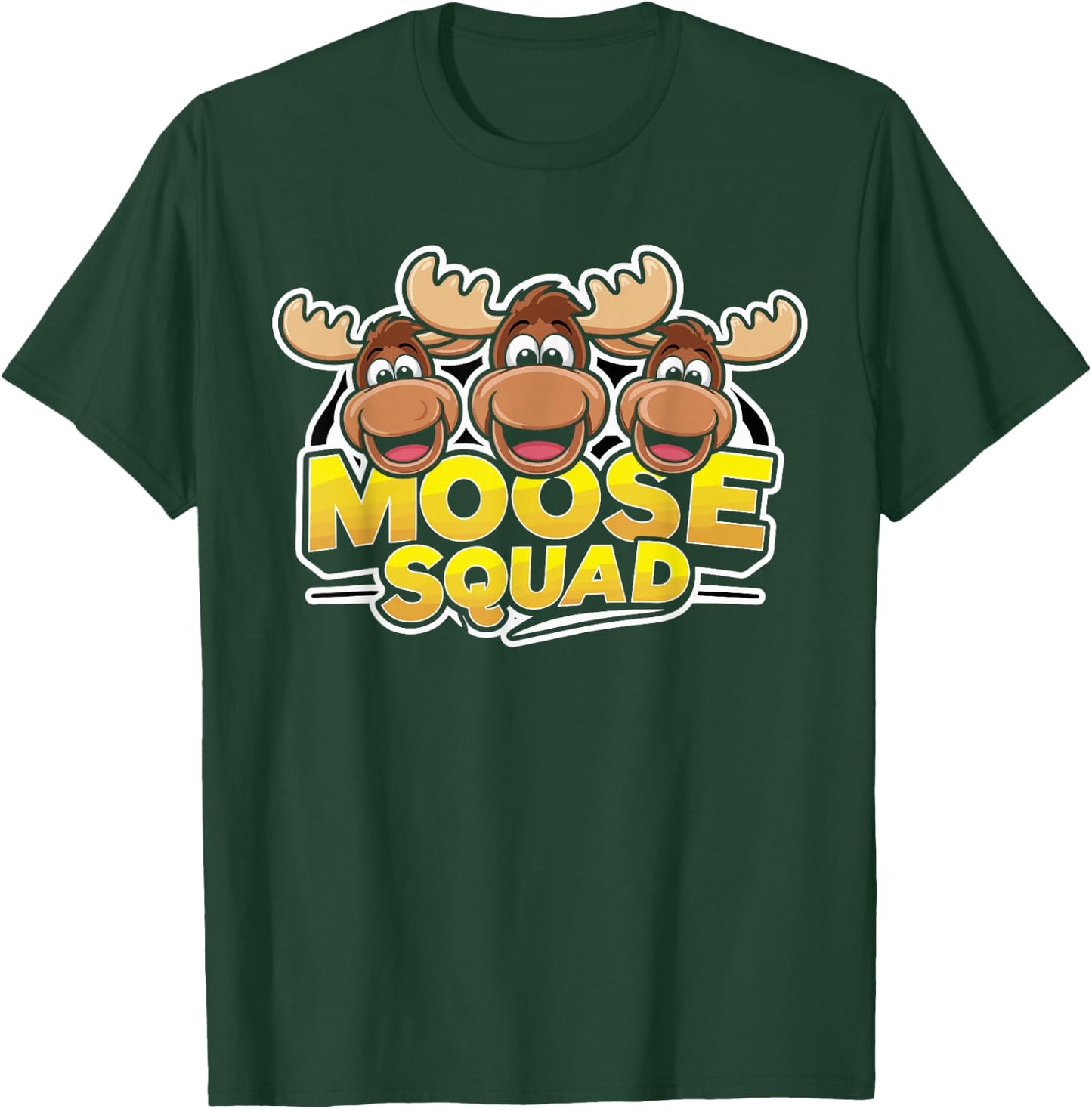 Moose Squad for Moose Lover Shirt | Cool Moose T-Shirt - T-Shirt | Forest