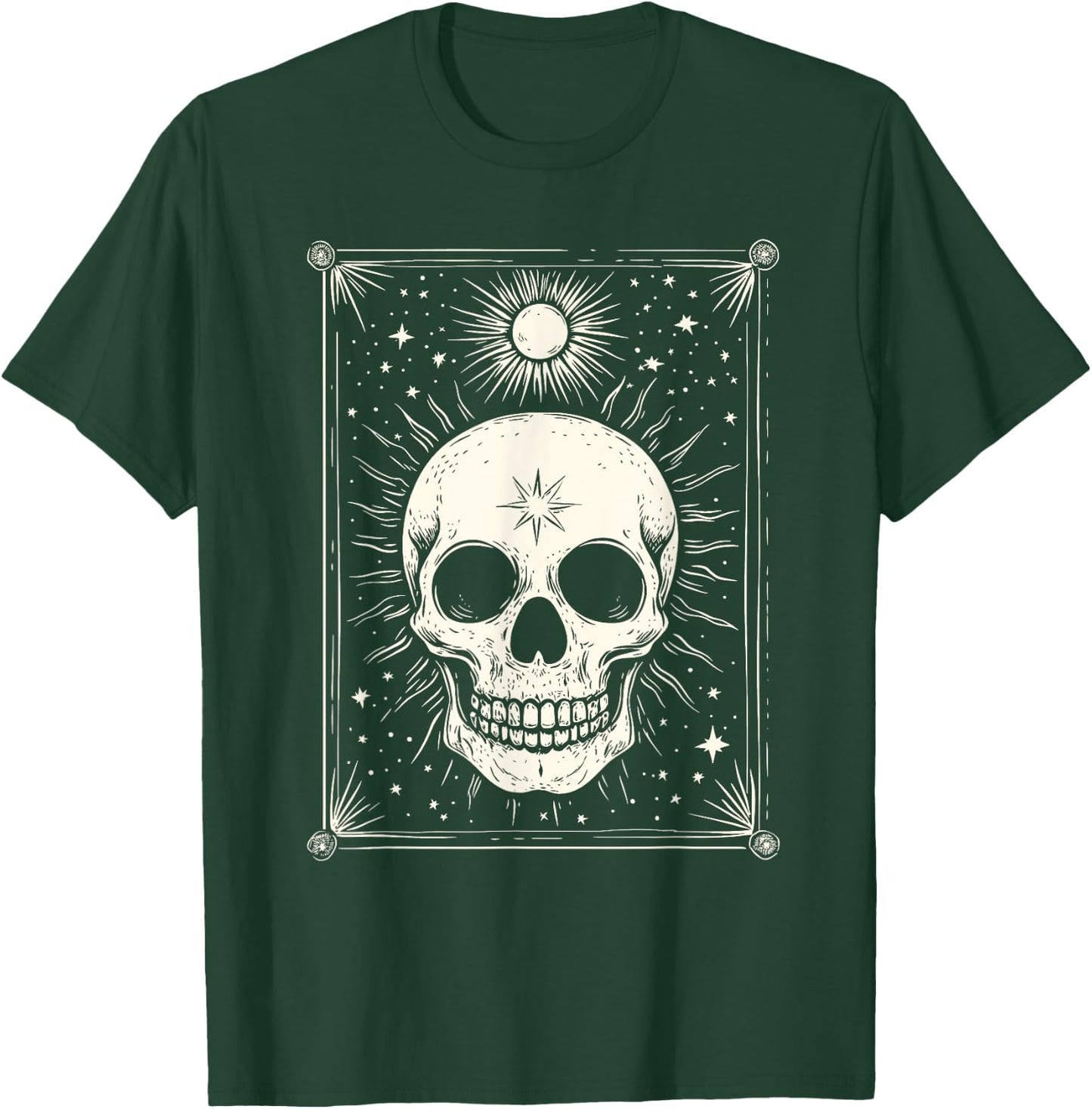 Celestial Skull T-Shirt - T-Shirt | Forest