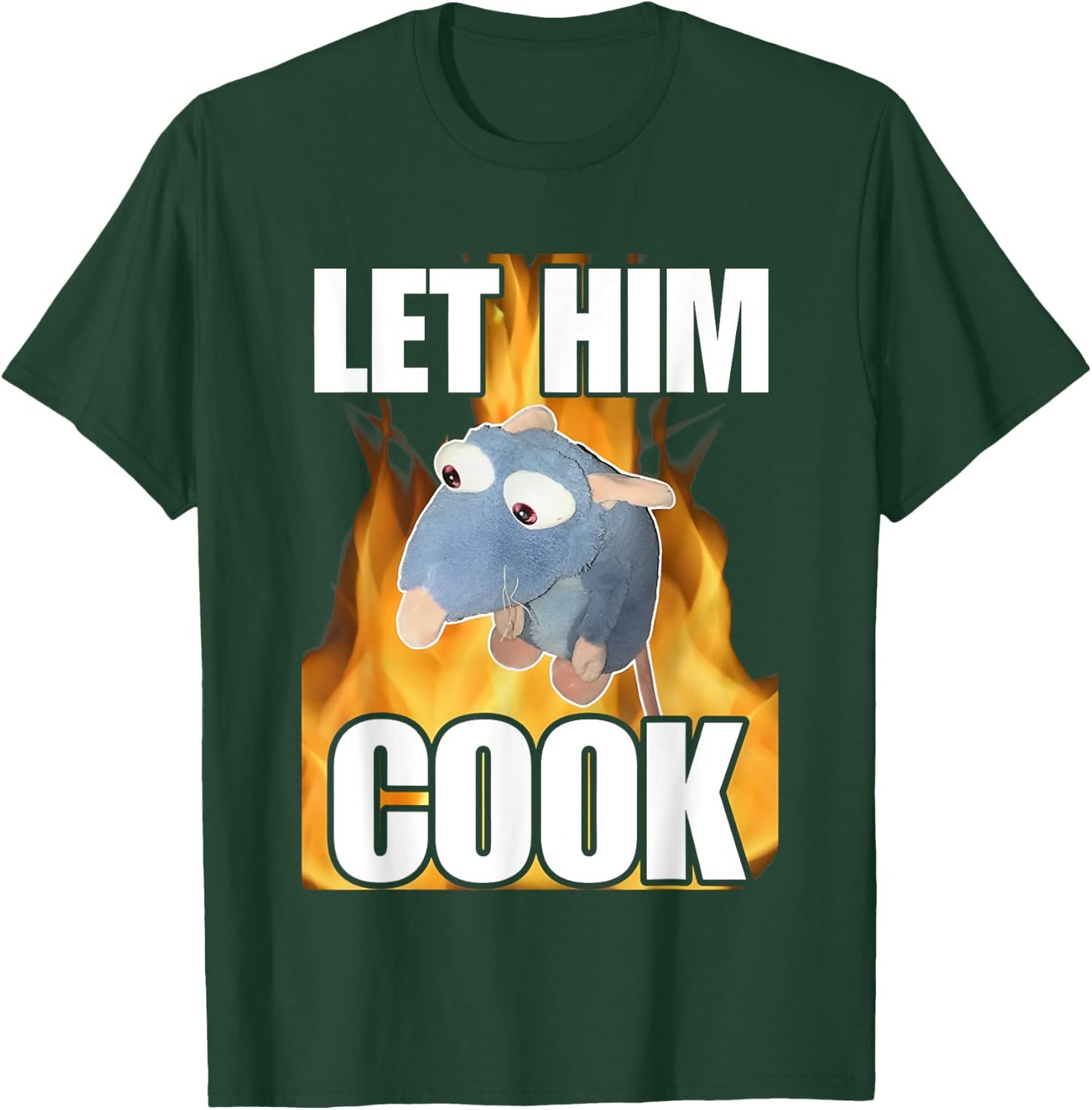 Rat Let Him Cook Funny Women T-Shirt - T-Shirt | Forest
