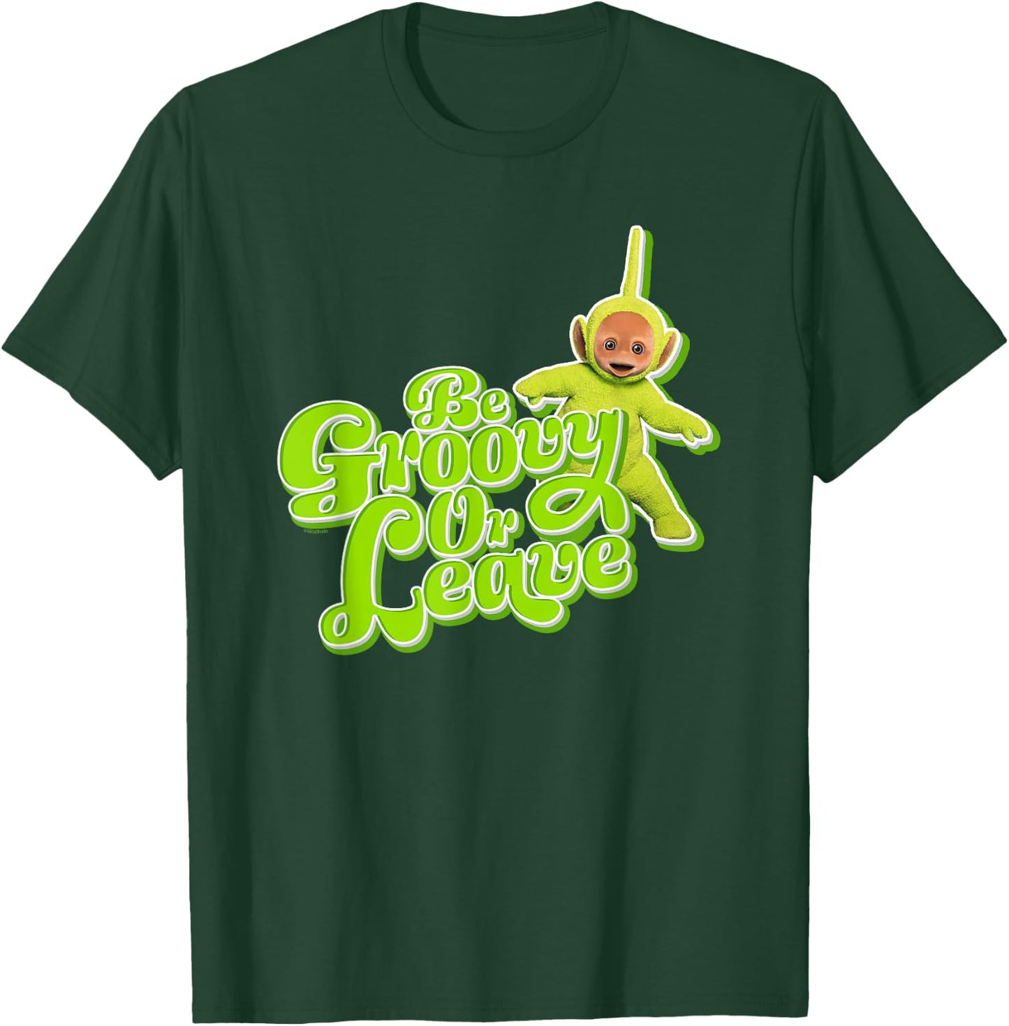 Teletubbies Be Groovy Or Leave Dipsy T-Shirt - T-Shirt | Forest