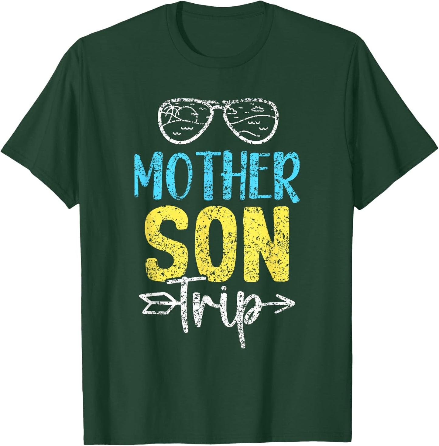 Mother Son Travel Mother's Day Mum Matching Mother Son Mum T-Shirt - T-Shirt | Forest
