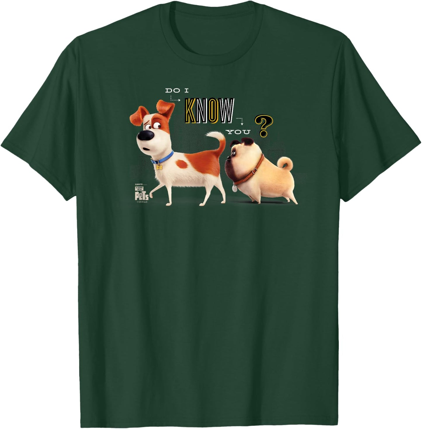 The Secret Life of Pets Max & Mel Do I Know You T-Shirt - T-Shirt | Forest