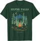 Silver Falls State Park Oregon Retro Vintage T-Shirt - T-Shirt | Forest