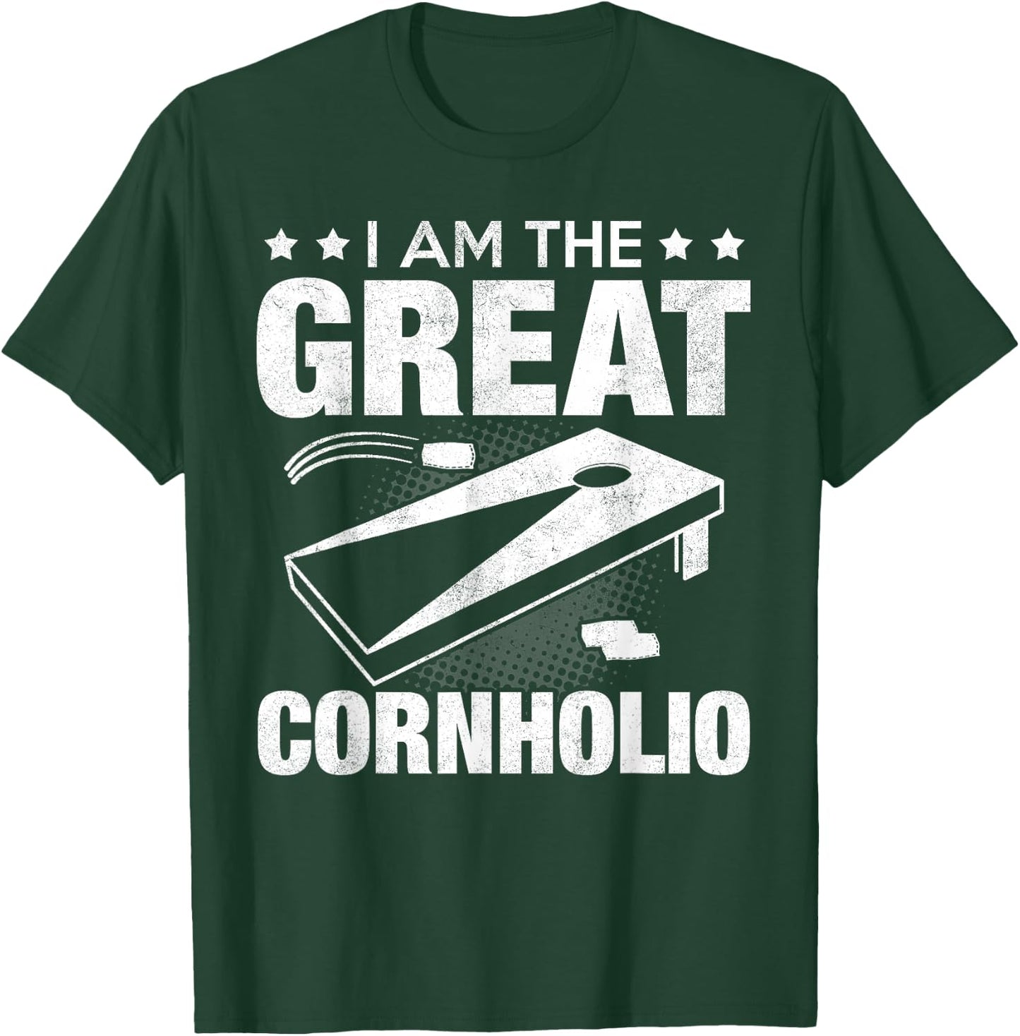 Cornhole Teams I Am the Great Cornholio Black X-Small T-Shirt - T-Shirt | Forest