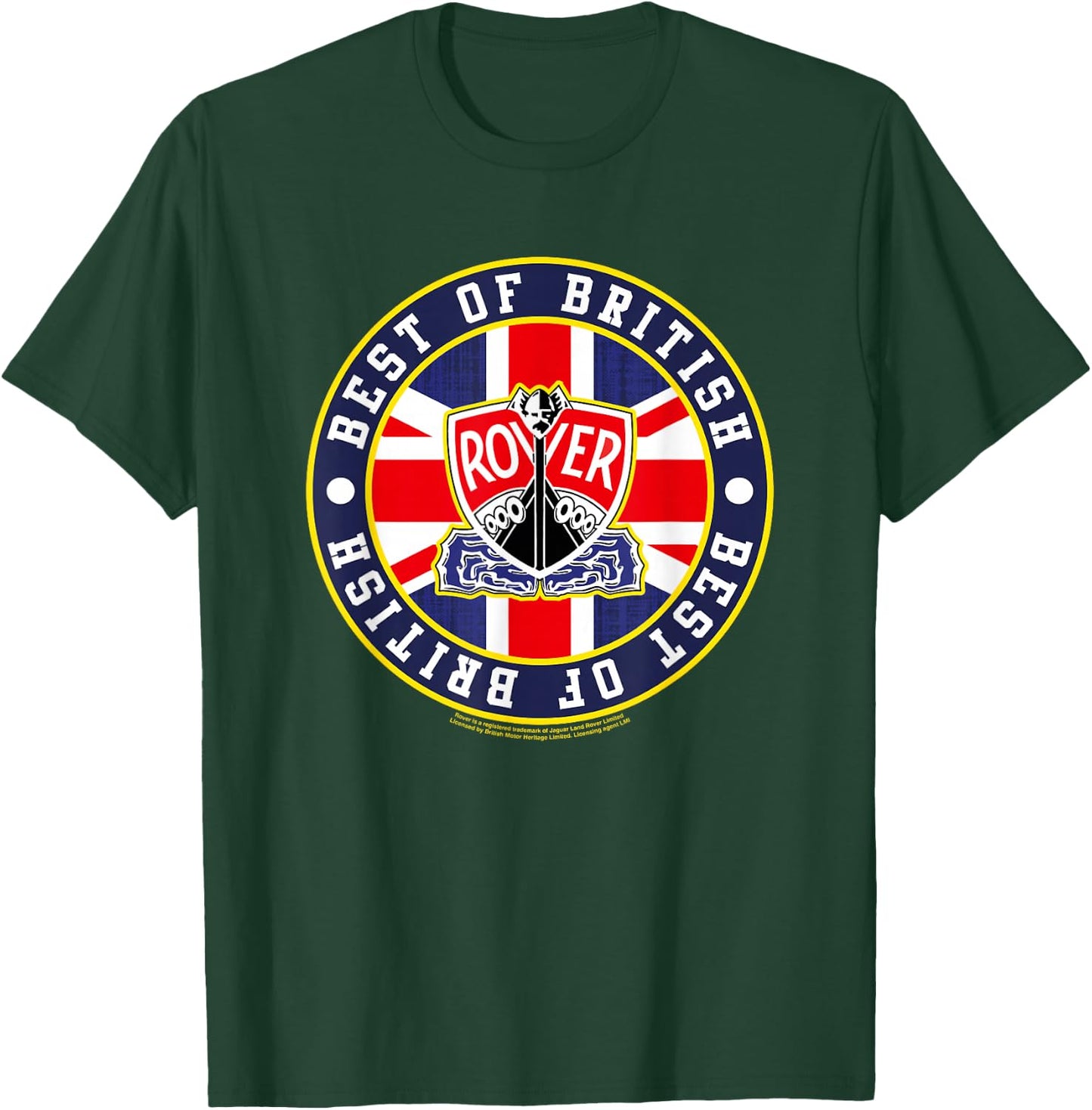 Rover Car 1930's Logo Best Of British T-Shirt - T-Shirt | Forest