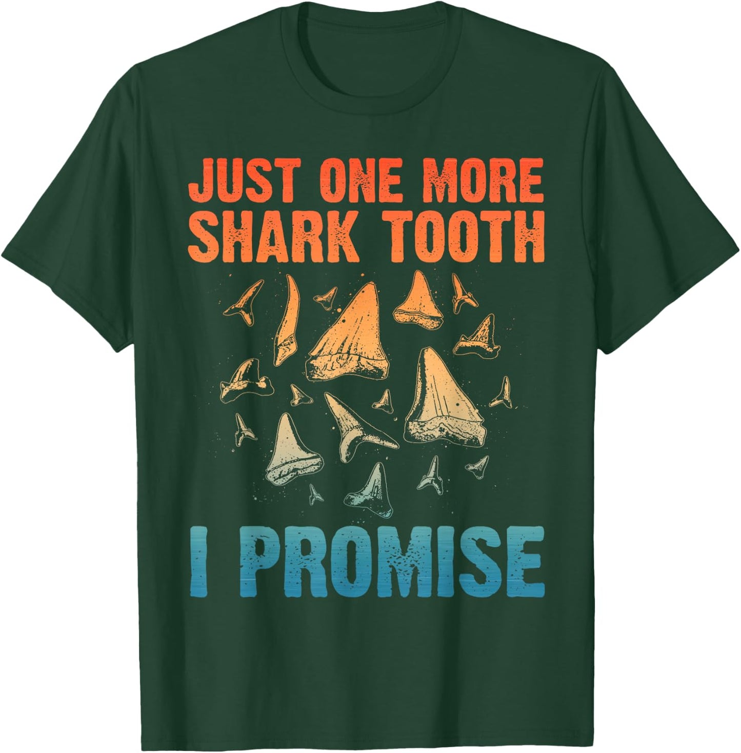 Funny Shark Teeth Art Women Shark Teeth Lover T-Shirt - T-Shirt | Forest