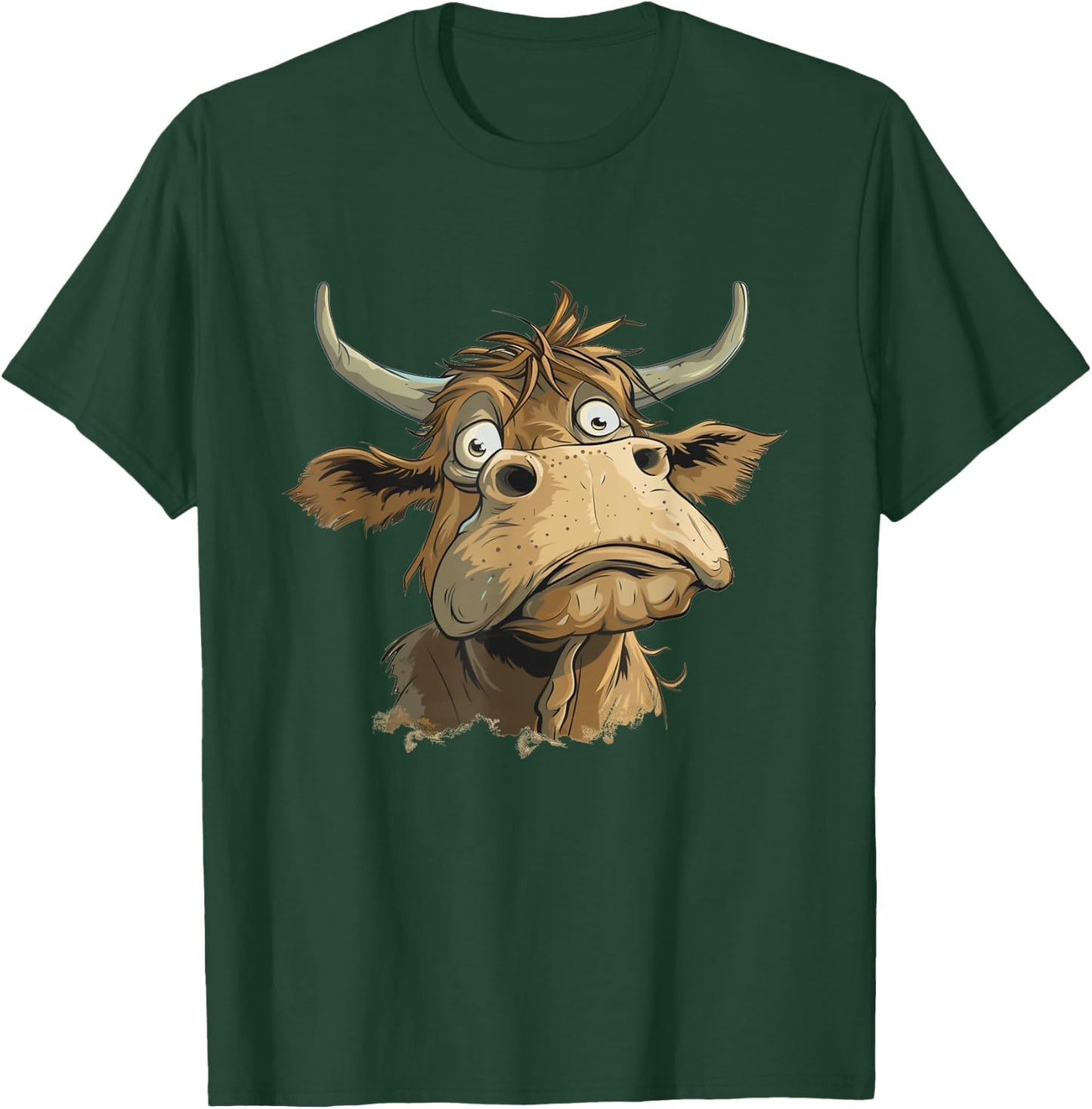 Nice Bullock Costume for pretty Animals and Cattle Lovers T-Shirt - T-Shirt | Forest