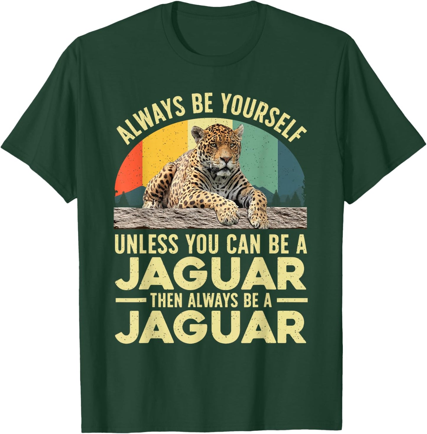 Cool Jaguar Design Women Kids Safari Jaguar Lover T-Shirt - T-Shirt | Forest