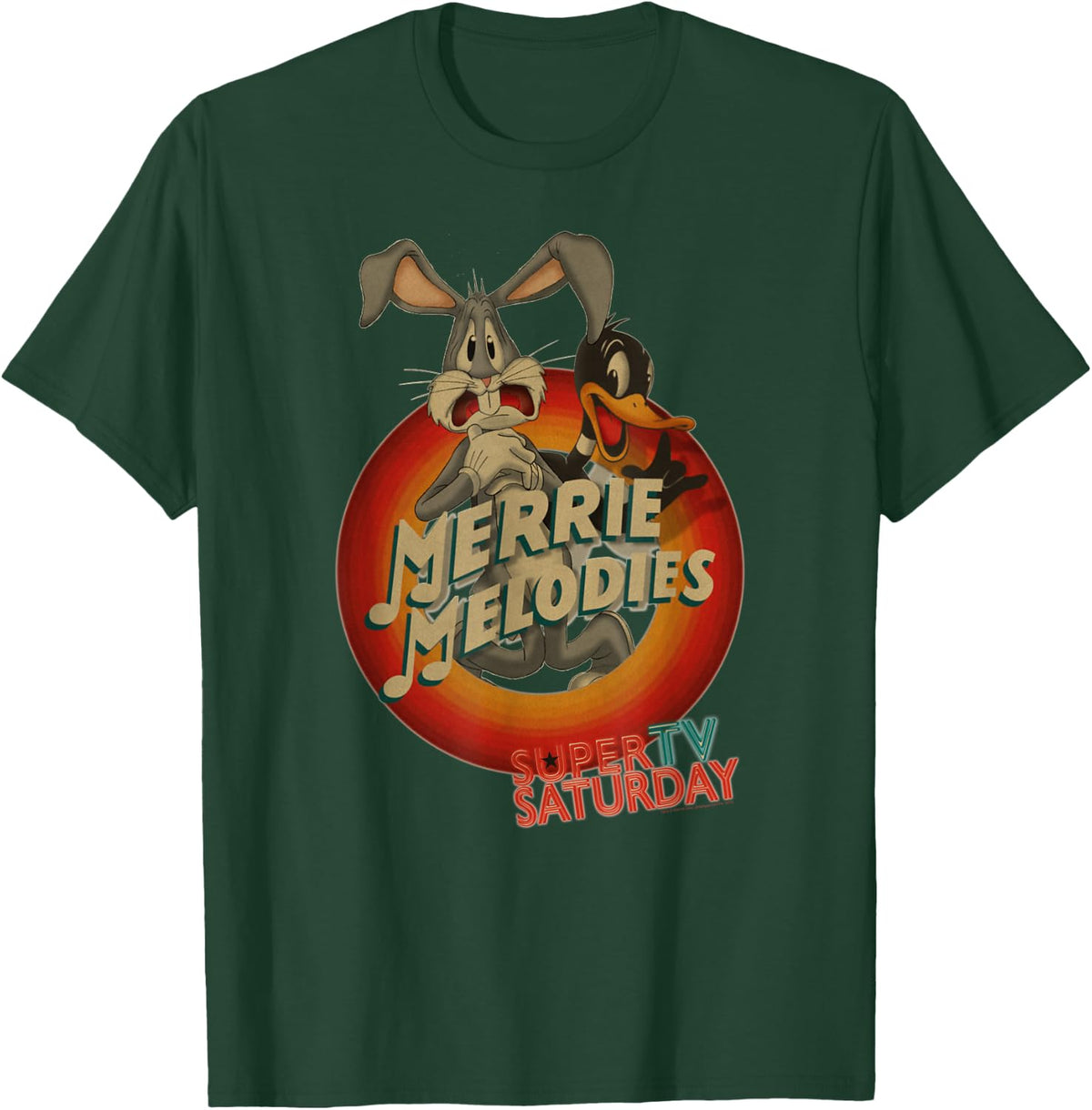 Looney Tunes Merry Melodies Bugs and Daffy T-Shirt - T-Shirt | Forest