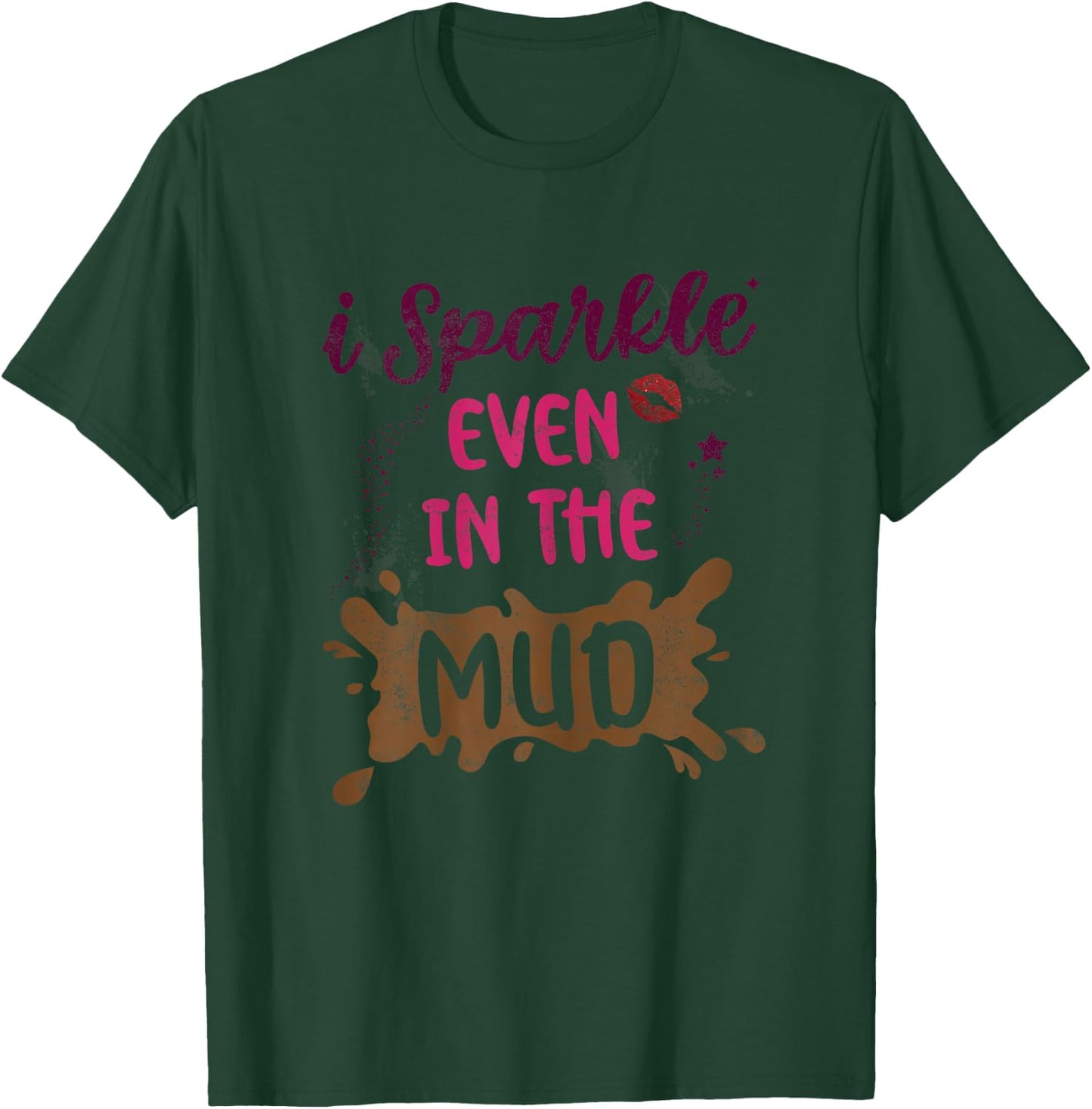Funny Retro for Mud Runner Women T-Shirt - T-Shirt | Forest