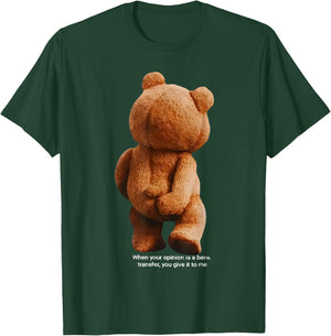 Cute teddy adorable baby bear baby and birthday Teddy Bear T-Shirt - T-Shirt | Forest