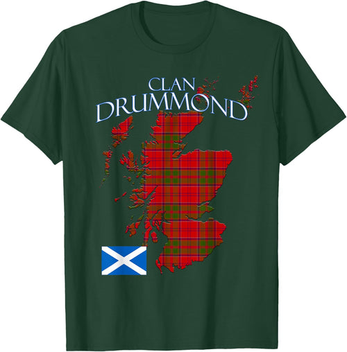 Drummond Scottish Clan Tartan Scotland