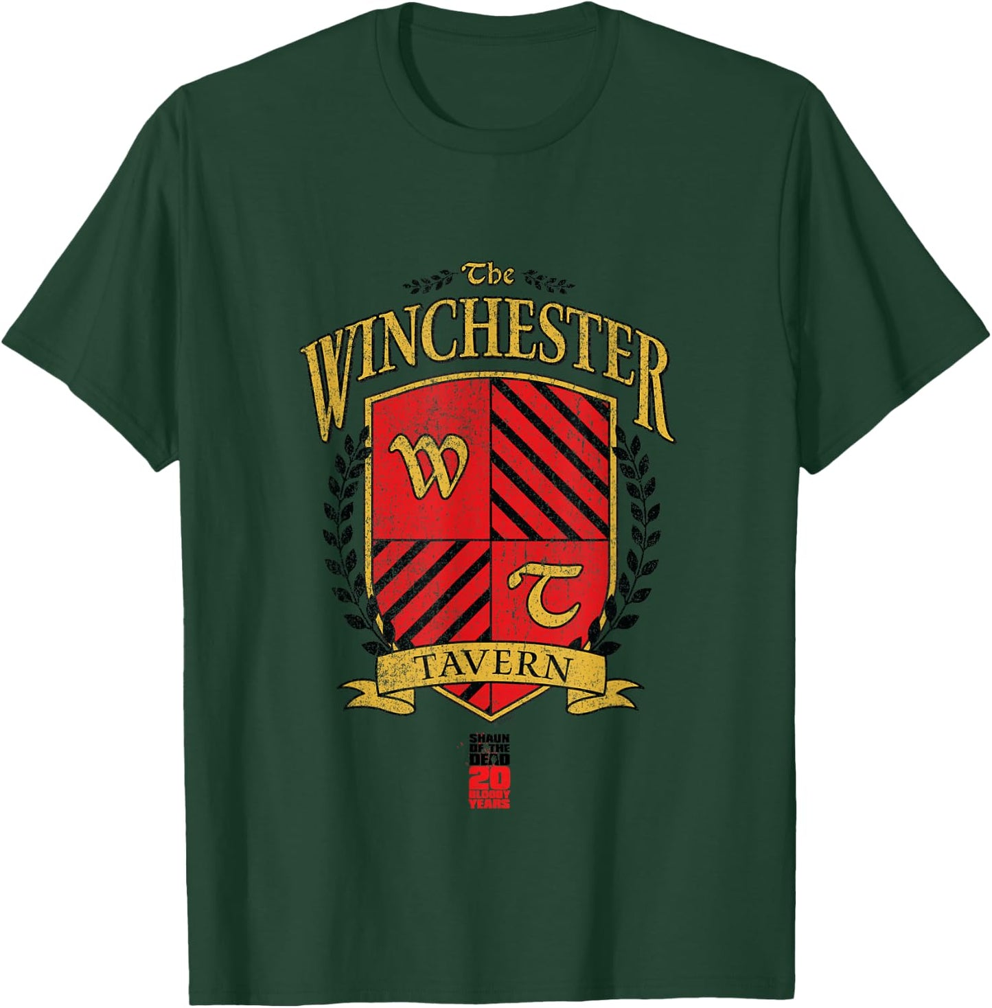 Shaun of The Dead Winchester Tavern Officially Licensed T-Shirt - T-Shirt | Forest