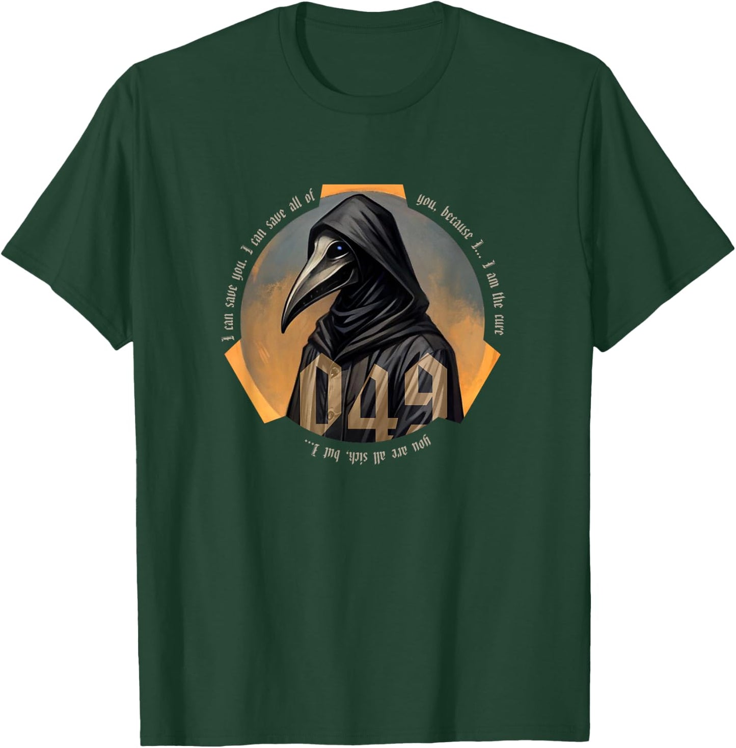 SCP-049 Plague Doctor SCP Foundation Cure Kids Adults T-Shirt - T-Shirt | Forest