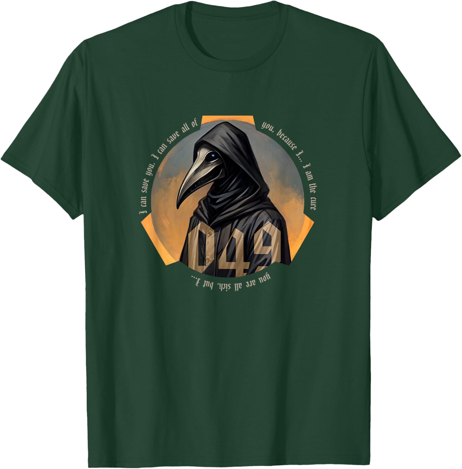 SCP-049 Plague Doctor SCP Foundation Cure Kids Adults T-Shirt - T-Shirt | Forest