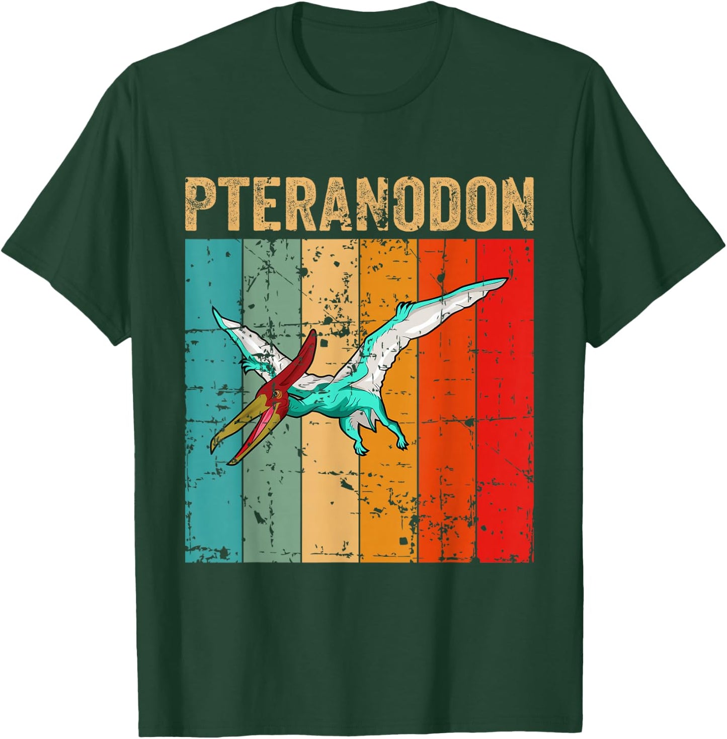 Dino Pteranodon Dinosaur T-Shirt - T-Shirt | Forest