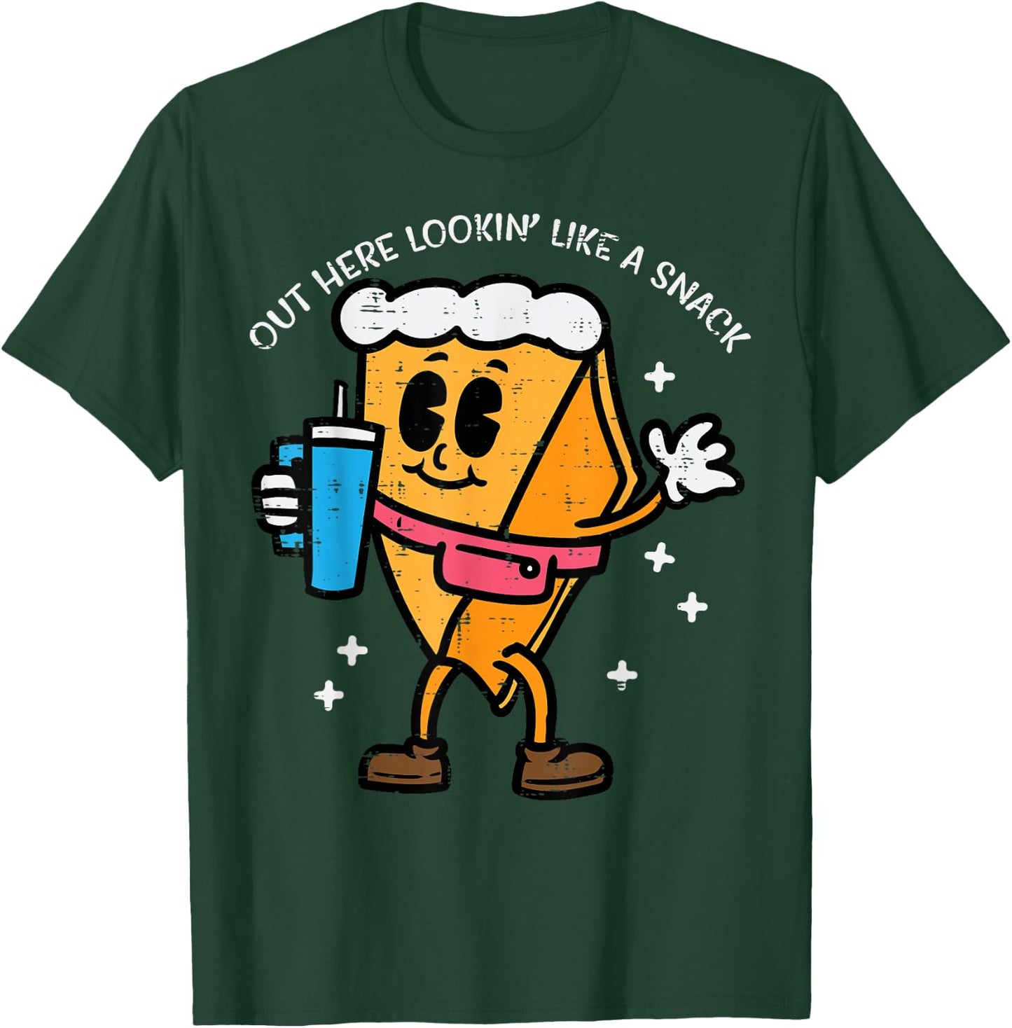 Thanksgiving Pumpkin Pie Lookin Like Snack Kids Men Women T-Shirt - T-Shirt | Forest