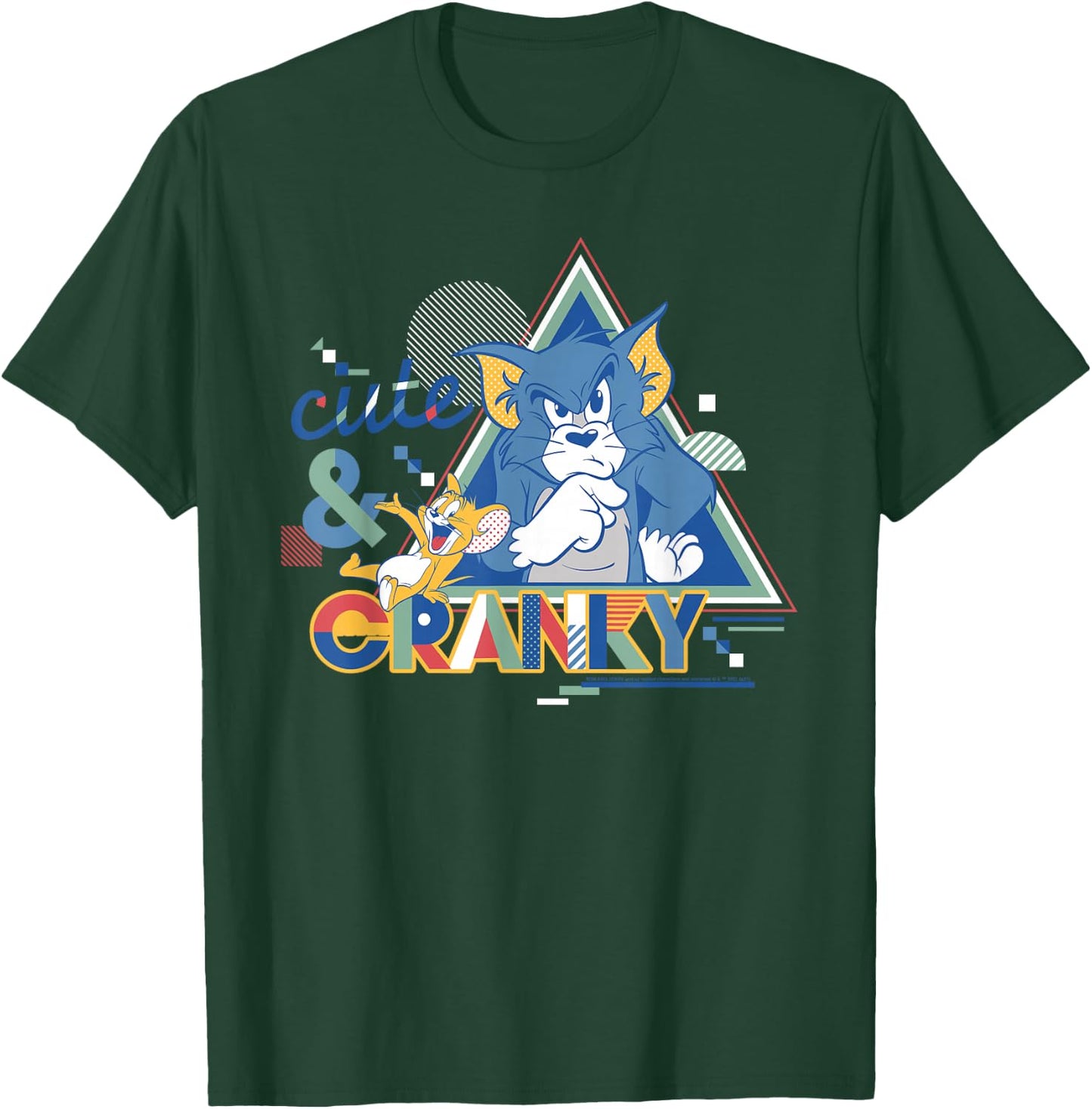 Tom and Jerry Cranky and Cute T-Shirt - T-Shirt | Forest