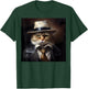Funny Cat Gangster Mafia Meme for Kitten Parents Adults Kids T-Shirt - T-Shirt | Forest