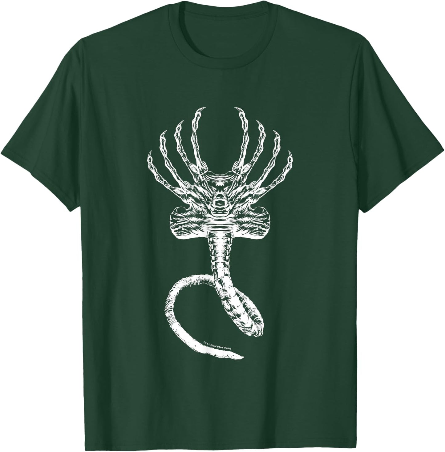 Aliens Iconic Dangerous Face Hugger Ready To Attack Poster T-Shirt - T-Shirt | Forest