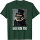 Funny Dog Bah Hum Pug Christmas Pet Holiday Photo Humbug Bug Women Girls Kids T-Shirt - T-Shirt | Forest