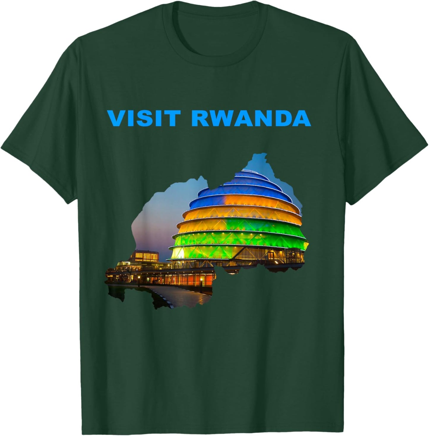 Visit Rwanda T-Shirt - T-Shirt | Forest