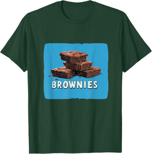 Awesome Brownies Costume for Chocolate Lovers T-Shirt - T-Shirt | Forest