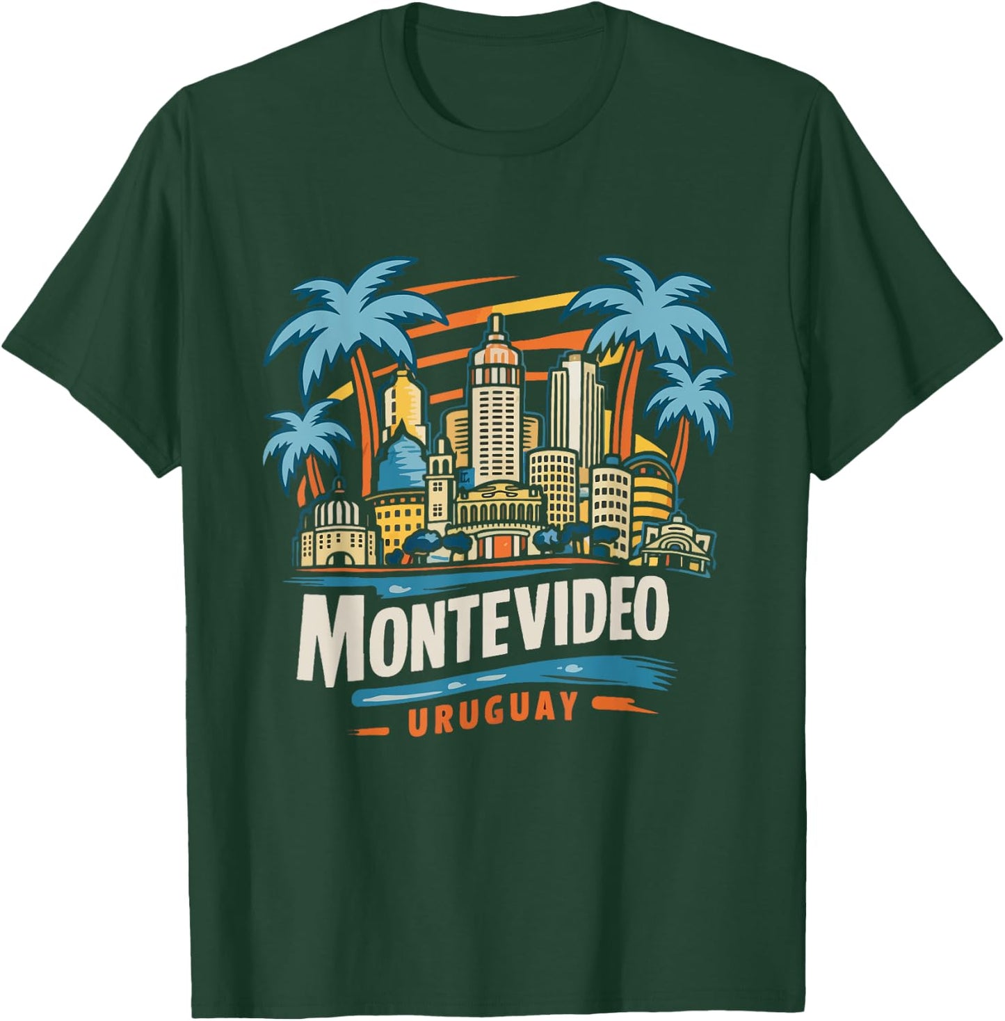 Montevideo Uruguay T-Shirt - T-Shirt | Forest