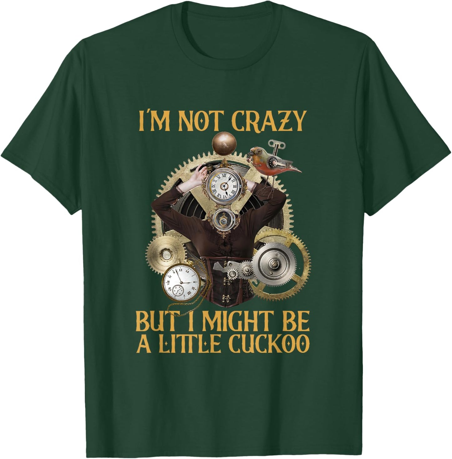 I Might Be A Little Cuckoo Animal Bird Cuckoo T-Shirt - T-Shirt | Forest