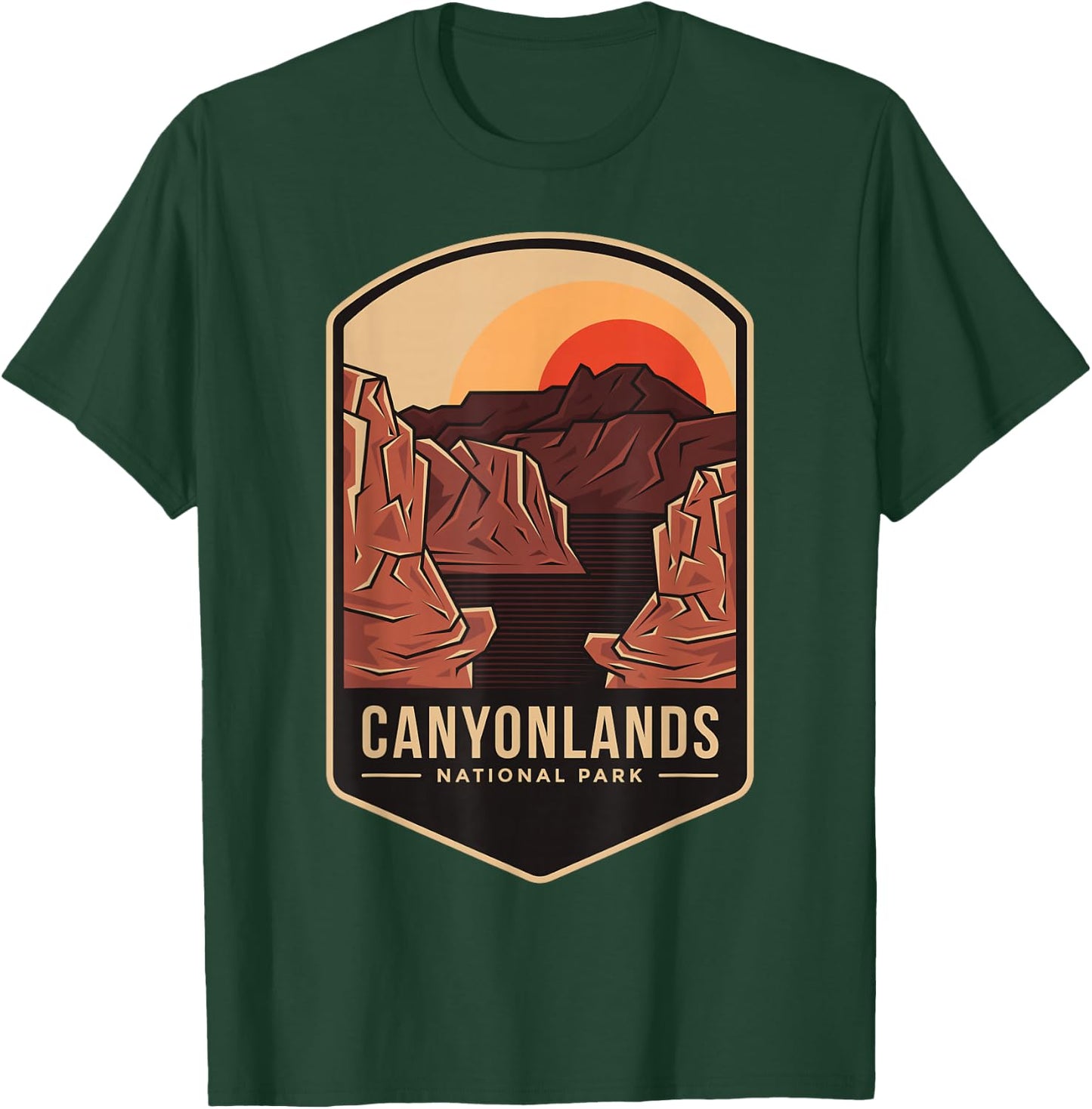 1964 Colorado Moab Utah Canyonlands National Park T-Shirt - T-Shirt | Forest