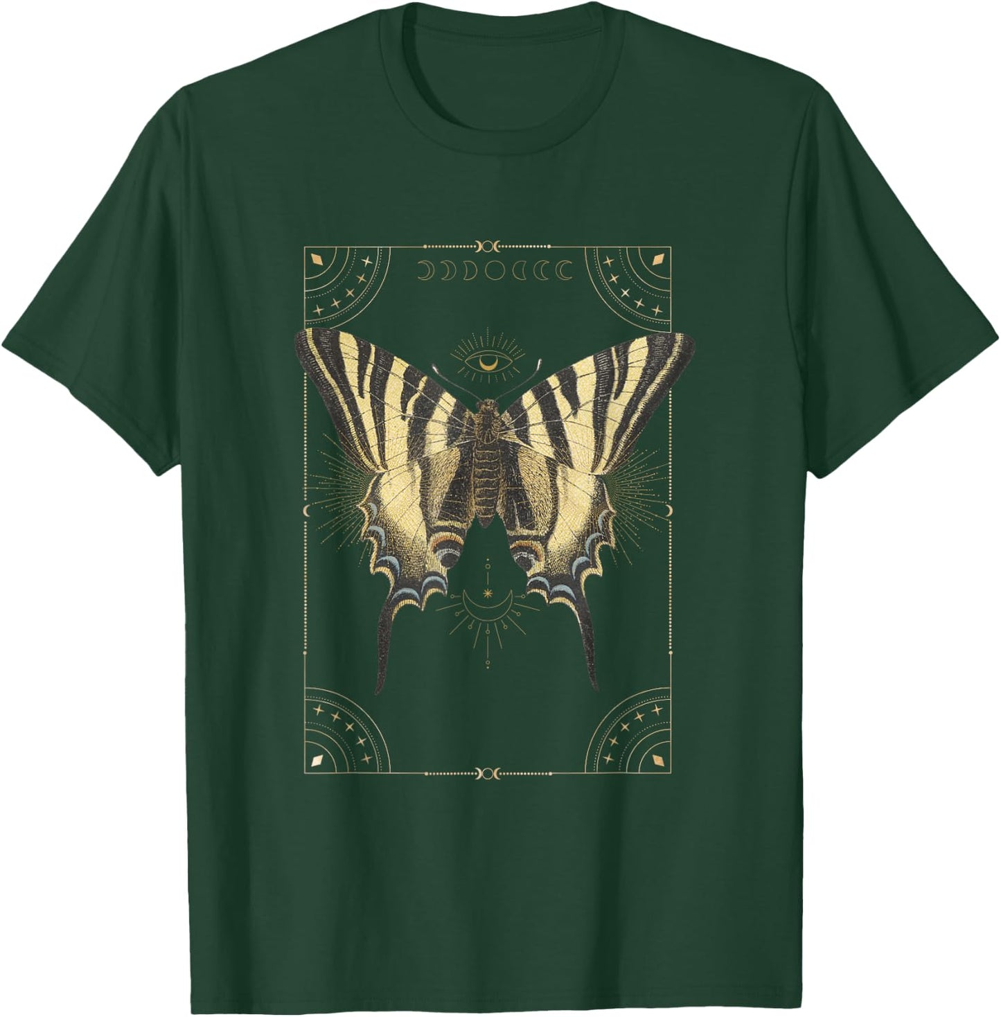Celestial butterfly moth T-Shirt - T-Shirt | Forest