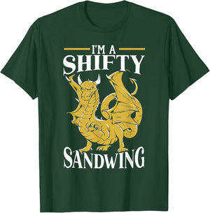 I'm A Shifty Sandwing Mythical Creature Dragon Lover T-Shirt - T-Shirt | Forest