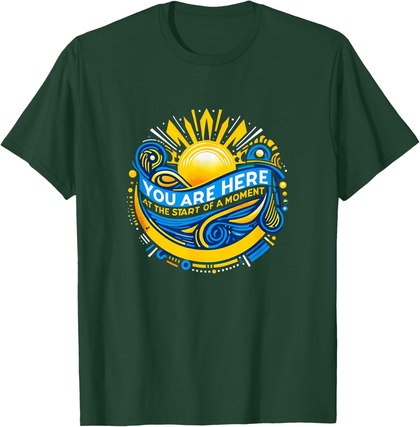 StageNotes You Are Here Come From Away Newfoundland Musical Theatre , Small, Black T-Shirt - T-Shirt | Forest