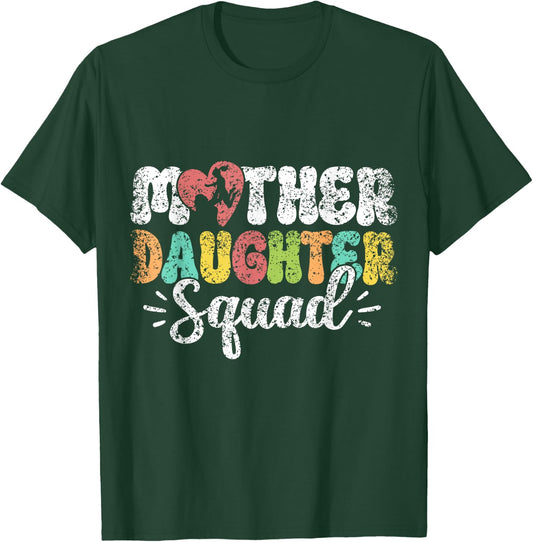 Mother Daughter Squad Matching Mom Mother Daughter Mommy T-Shirt - T-Shirt | Forest